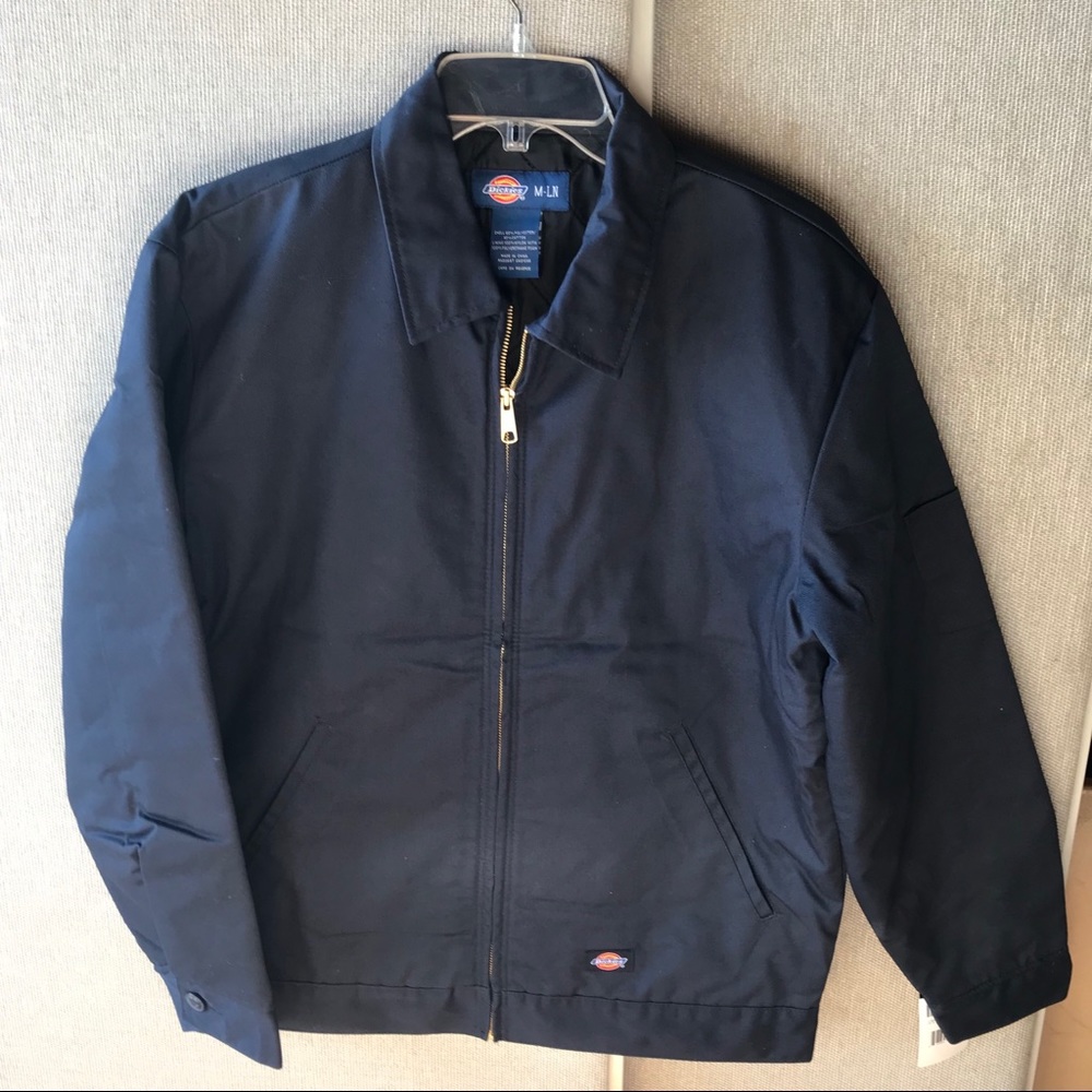 Dickies JT15DN Navy Lined Eisenhower Jacket
